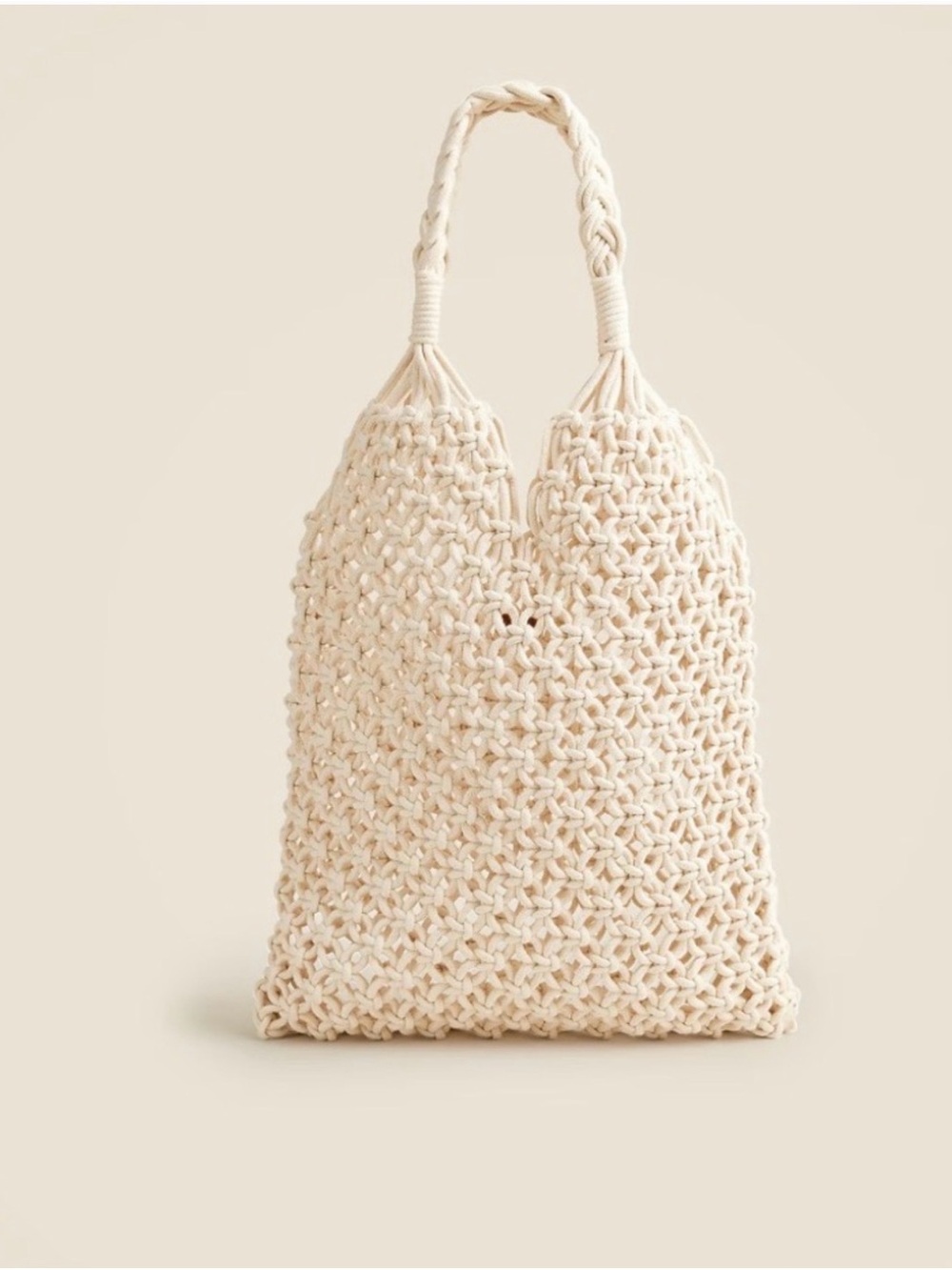 J. Crew Cadiz Hand Knotted Tote